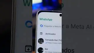 🔴Meta AI, la NUEVA inteligencia ARTIFICIAL que llegó a WhatsApp✅ (Facebook e Instagram…👀) #shorts