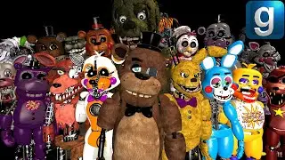 Gmod FNAF | The Walking FNAF!