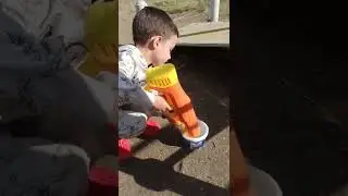 Бластер водяной электрический Paka. Клёвый пистолет для детей и взрослых.