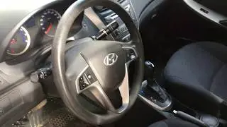 Осмотр и диагностика Hyundai Solaris 2015 года.