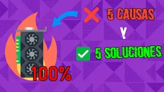 5 SOLUTIONS and CAUSES Using the Graphics Card at 100% 💯 in Windows 10/11