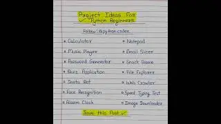 Python Programming Notes 