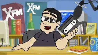 Karl Pilkington in Kes (XFM animated)