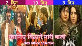 Munjya Box office collection | Munjya 3th Day collection, Mr. & Mrs. Mahi 10th Day, Manamey 2th Day