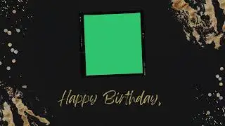 Birthday Celebration Green Screen Effect 2023! #youtube