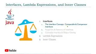 The Java Interface Concept:  Comparable & Comparator Interfaces (INFO404 chap02 section 1.a)