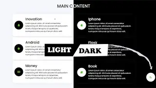 How to create a light to dark mode for HTML CSS & Vanilla Javascript 2021
