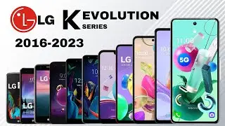 Evolution of LG K Series 2016-2023