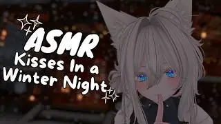 ASMR Wolfgirl Caresses You In a Winter Night ❄️ [Kisses, Heartbeats, Sniff]