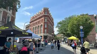 Glimpse of Farmers Market in Historic Troy New York! | UpstateNY | USA