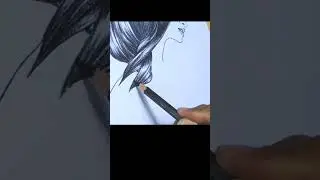 Easy Drawing - How to Draw a Girl #shorts