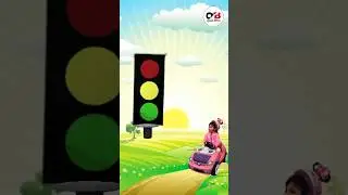 Fun DIY Traffic Light Craft for Kids | Learn Colors and Road Safety! #viral #kids