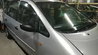 Replacement of heater radiator. Volkswagen Sharan.