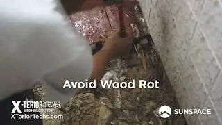 Prevent wood rot with Sunspace Sunrooms