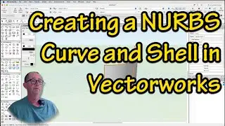 Creating a NURBS Curve and Shell in Vectorworks