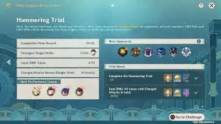 [EVENT] Genshin Impact: Misty Dungeon: Hammering Trial (Day 2)