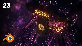 [23] Beat Cop Town - Blender 3D Timelapse
