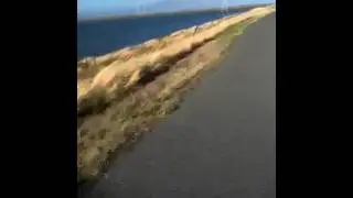 Biking at Shoreline Park