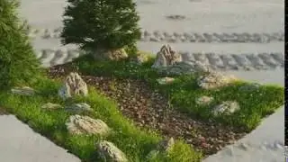 Graswald addon - Blender 2.81 - forest