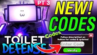 ⚠️NEW UPDATE⚠️TOILET  DEFENSE SIMULATOR ROBLOX CODES 2023 -TOILET  DEFENSE SIMULATOR CODES