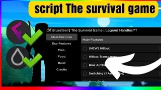 script The survival game go to pin comment to try the script enjoy