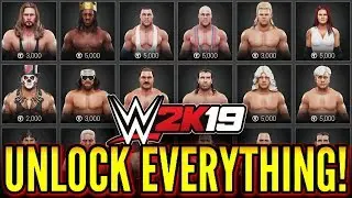WWE 2K19 - How To Unlock Everything! (