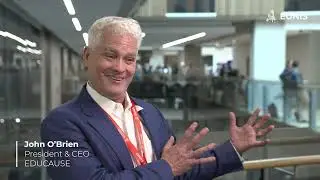 Interview with John O'Brien, EDUCAUSE President, EUNIS25 Congress in Belfast (4-6 June 2025)