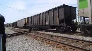 Short Railfanning: Durand, MI BNSF Coal Trains (HD)