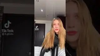 SEXY GIRL IN CATSUIT LEATHER
