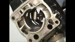 How to use a right angle porting tool for 2 stroke transfer ports