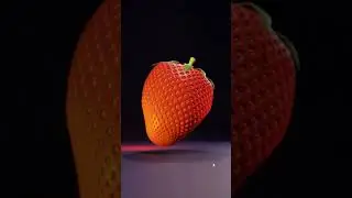 Blender  Quick Modeling  Tips - strawberry 🍓 - Part 2 - 