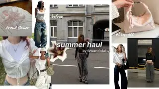 летний обзор / распаковка с aliexpress, wb, maag, ecru