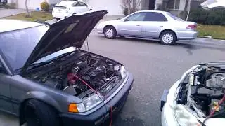 90 civic won't start