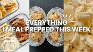 Everything I Meal Prepped This Week | Saving Money On Food | Kat Saves