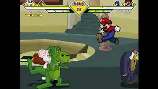 MUGEN: Danger Mouse & Count Duckula Vs Mario & Sonic