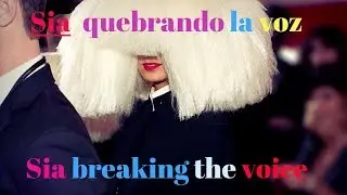 Sia breaking the voice 🔥🔥💖