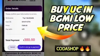 How to buy uc from codashop | How to buy uc in bgmi | bgmi uc buy 2022