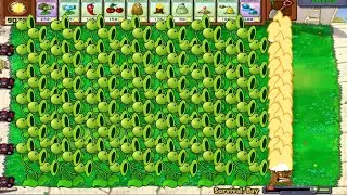 Team Threepeater Pea Vs 99 Gargantuar Vs Dr Zomboss plants vs zombies  #pvz #pvzmod #pvzhack