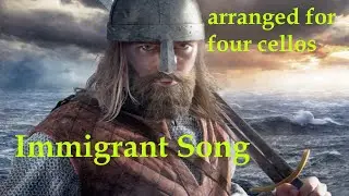 Immigrant Song - arranged for four cellos