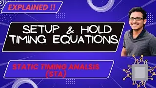 𝐂𝐡𝐚𝐩𝐭𝐞𝐫#10 | 𝐒𝐞𝐭𝐮𝐩 & 𝐇𝐨𝐥𝐝 𝐓𝐢𝐦𝐢𝐧𝐠 𝐄𝐪𝐮𝐚𝐭𝐢𝐨𝐧𝐬 | 𝐒𝐭𝐚𝐭𝐢𝐜 𝐓𝐢𝐦𝐢𝐧𝐠 𝐀𝐧𝐚𝐥𝐲𝐬𝐢𝐬 (𝐒𝐓𝐀) | 