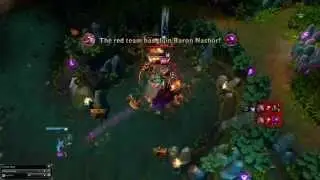 Alistar Support Awesome Baron Steal