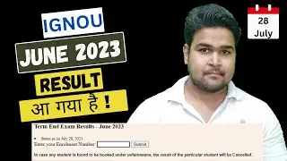 IGNOU June 2023 Result Declare | IGNOU Results 2023 | IGNOU June TEE Results | Study Height |