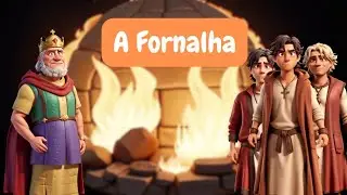 História bíblica infantil: Sadraque, Mesaque e Abednego na fornalha