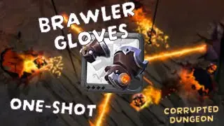 Fast Combo One Shot War Gloves in Corrupted Dungeons - Albion Online