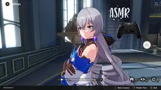 ASMR Gaming -Honkai Star Rail | Exploring In First Person View Part 1( Whispering,Controller Sound )