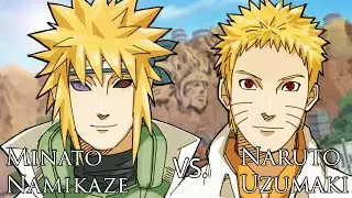Minato vs Naruto final battle \ Минато против Наруто нагибатле)