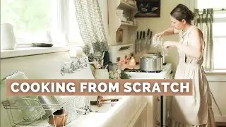 Summer days in the farmhouse kitchen