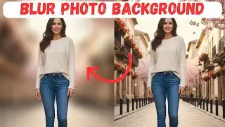 How To Blur Photo Background Free | Blur Photo Background Online