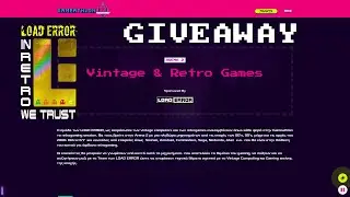 Gameathlon Giveaway (Tickets) by Load Error