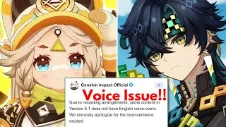Why Are English Voice Lines Missing in Version 5.1? Here’s What You Need to Know! - Genshin Impact